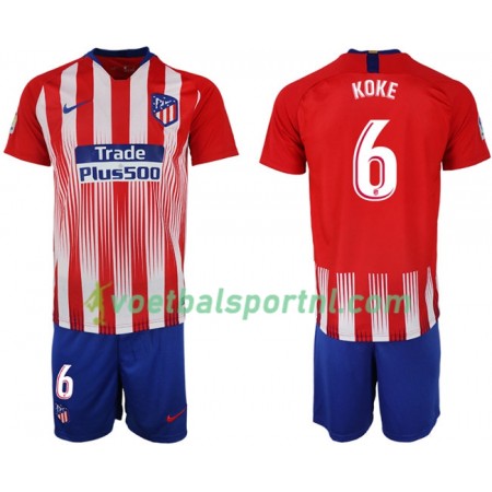 Atlético Madrid KOKE 6 Kind Thuis Tenue 2018-19